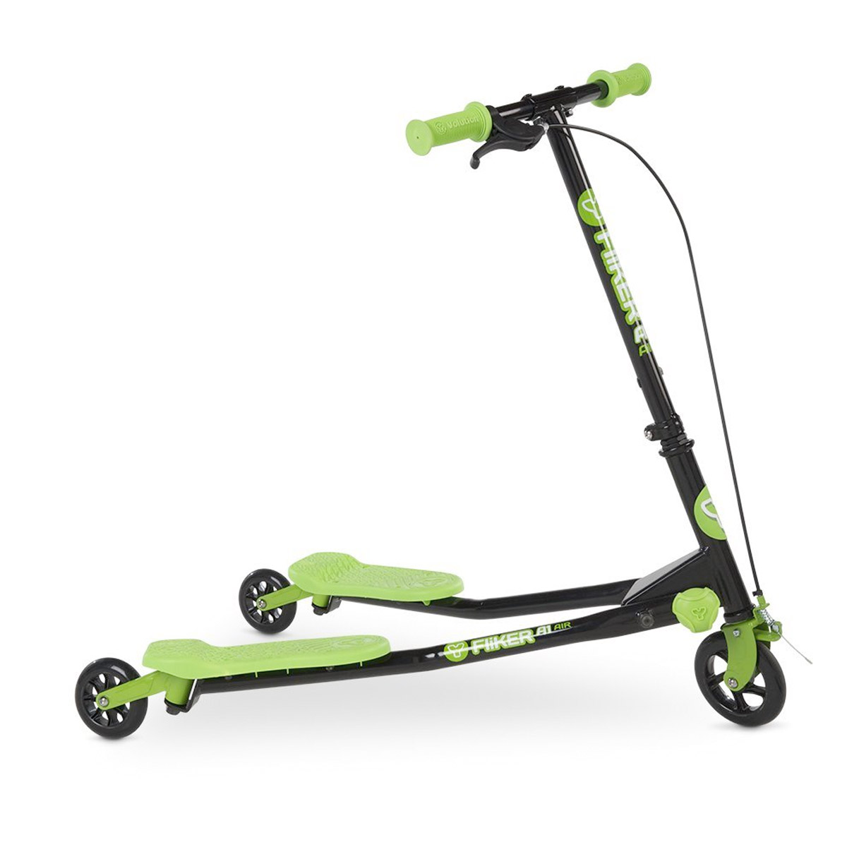 Y フリッカー A1 AIR Yvolution Y Fliker Air A1 GreenSwing Wiggle Scooter for Kids