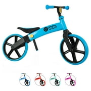 Yvolution Y Velo Kids Balance Bike 12" - Blue | No Pedal Ages 3 to 5 Years Old Unisex