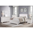 thumbnail image 1 of Yvonne White Upholstered LED Panel Bedroom Set, 1 of 15