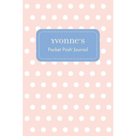 Yvonne's Pocket Posh Journal, Polka Dot, (Paperback)