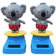 thumbnail image 1 of Yvsxxv 1 Dancing Koala Solar Figurines & Knick-Knacks Sun Powered Swinging Ornament for Car Dashboard Desk, 1 of 7