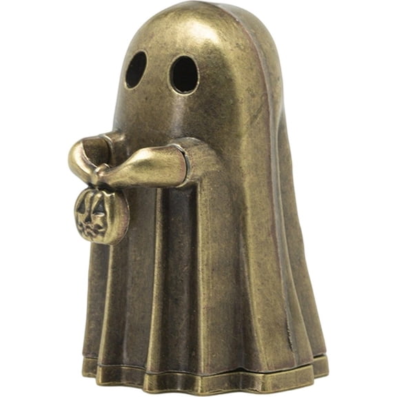 Yvsxxv 1 Gold Ghost Shaped Incense Holder Figurines & Knick-Knacks Halloween Burner for Home Yoga Spa