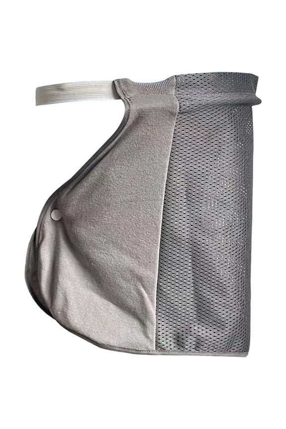 1Pc Grey Hard Hat Neck Shade Sun Protection with Reflective Strip