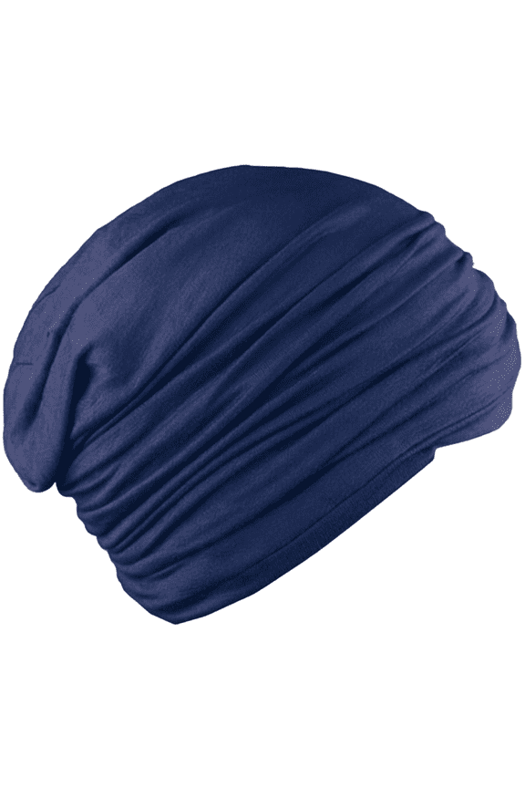 1Pc Navy Blue Unisex Anti Radiation EMF Protection Beanie Hat Daily Wear