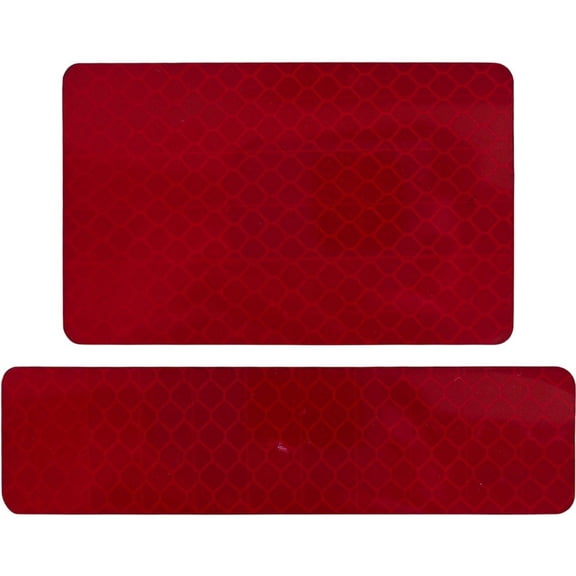 Yvsxxv 2Pcs High Visibility Reflective Warning Sewing Patch Outdoor Safety Accessory