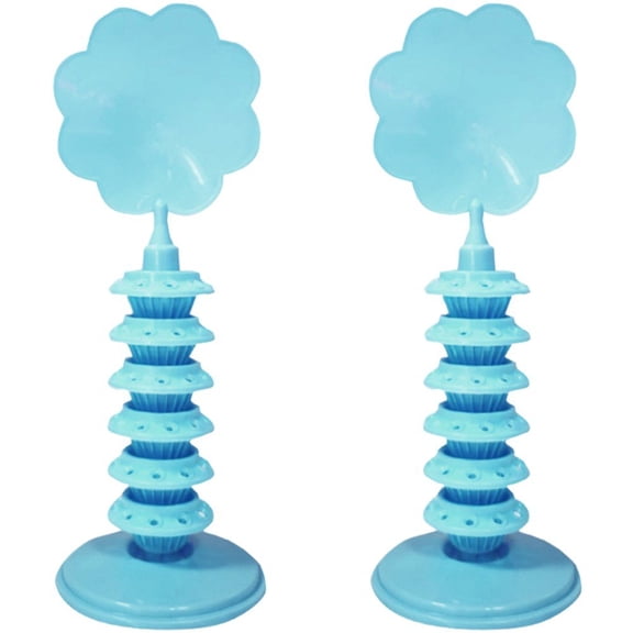 Yvsxxv 2Pcs Lollipop Display Stand, Lollipop Storage Rack, Cake Pop Stand Marshmallow Stand Holder Marshmallow Display Frame Tower Height Candy Frame for Wedding Party