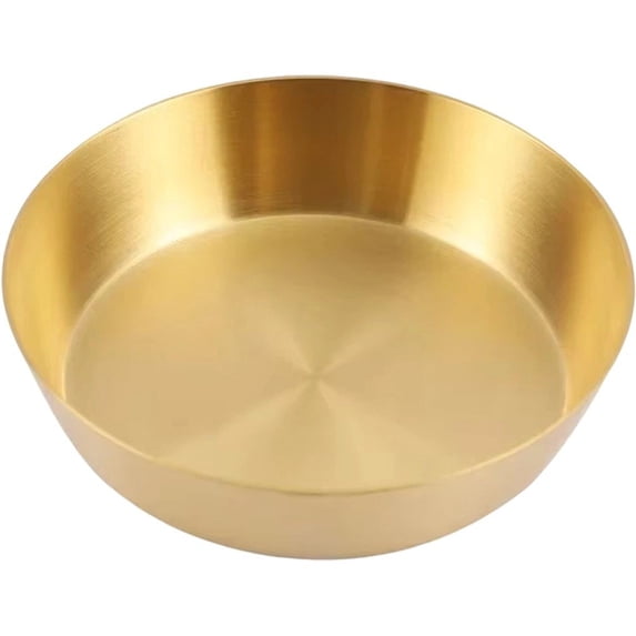 Yvsxxv 304 Stainless Steel Dipping Bowls, Sauce Dishes, Kimchi Dish Seasoning Dip Dish Sauce Bowl, Cold Dish for Sauces Soy Sauce Ketchup BBQ