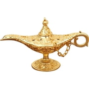 Yvsxxv Aladdin Magic Lamp Decoration Miniature Figurines European Vintage Home Decor Russian Wishing Lamp Metal Decorations Crafts