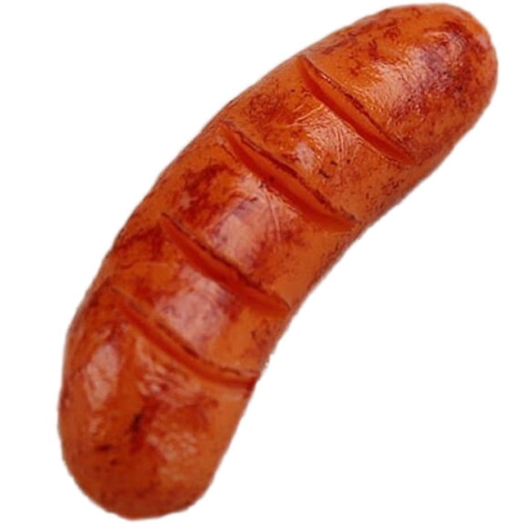 Yvsxxv Artificial Hot Dog Display Model, PU Fake Sausage Kitchen Decor Prop