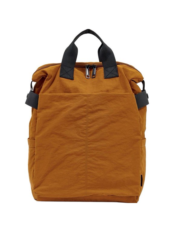 Earthy Yellow Waterproof Outdoor Sports Backpack, Men Women School Hiking Camping Backpack, 1 Pc