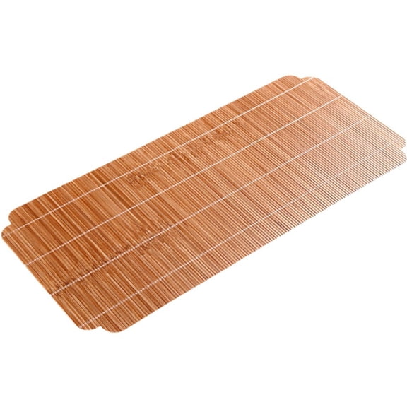 Yvsxxv Hand-woven Waterproof Tea Mat Handmade Bamboo Tea Mat Heat Resistant Tea Mat Zen Tea Making Tea Ceremony Accessories for Home