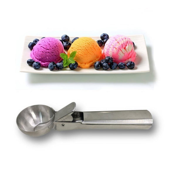 Yvsxxv Ice Cream Scoops Cake Trigger Cookie Scoop Stainless Steel Icecream Spoon Scoopers Water Cupcake Muffin Kitchen Supplies