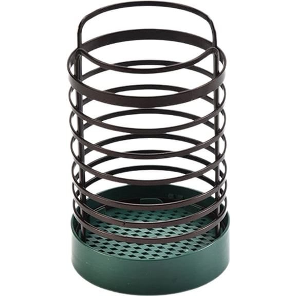 Yvsxxv Kitchen Utensil Holder Flatware Silverware Draining Organizer Drying Rack Cutlery Drainer Basket with Drain Holes for Forks, Spoons, Chopsticks