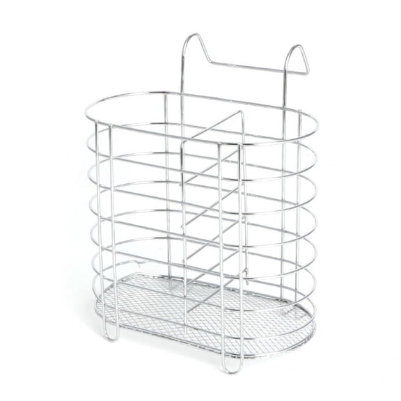 Yvsxxv Metal Hanging Cutlery Holder Drainer Spoon Fork Chopsticks Storage Basket Rack Kitchen Accessories Tool Organizer Tableware Tube