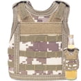 thumbnail image 1 of Yvsxxv Mini Camouflage Beer Vest, Beer Cooler Jacket Adjustable Drink Bottle Vests Holder Beverage Cooler Holder for Cans or Bottles Decoration, 1 of 7