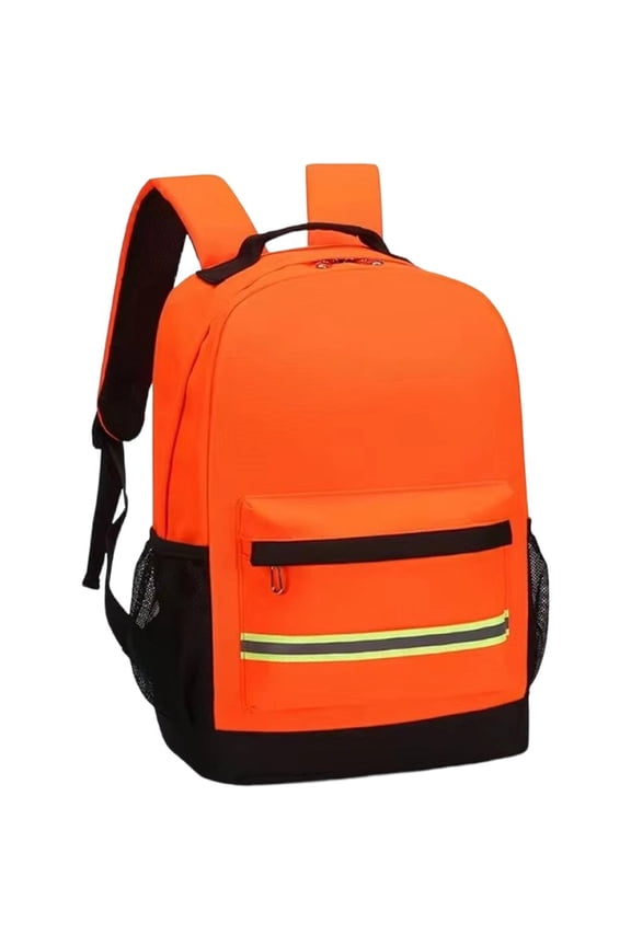 Outdoor Emergency Backpack, Large Capacity Waterproof Rucksack, Orange