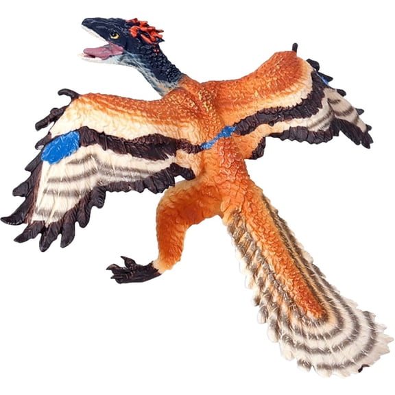 Yvsxxv Prehistoric Flying Dinosaur Decorative Figurine, Realistic Plastic Animal Model