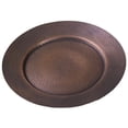 thumbnail image 1 of Yvsxxv Pure Copper Dinner Plate Handmade Round Copper Plates Metal Dinner Plates Multipurpose Appetizer Plate for Kitchen Restaurant Wedding, 1 of 7