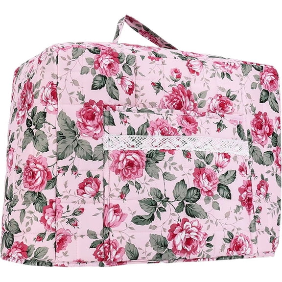 Yvsxxv Purple Heavy Duty Sewing Machine Carry Storage Bag with Handle 1Pc