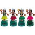 thumbnail image 1 of Yvsxxv Shaking Head Ornaments Solar Power Hawaiigirl Hula Bobbing Dancing Figurines for Home Decor Car Dashboard Decor, 1 of 7