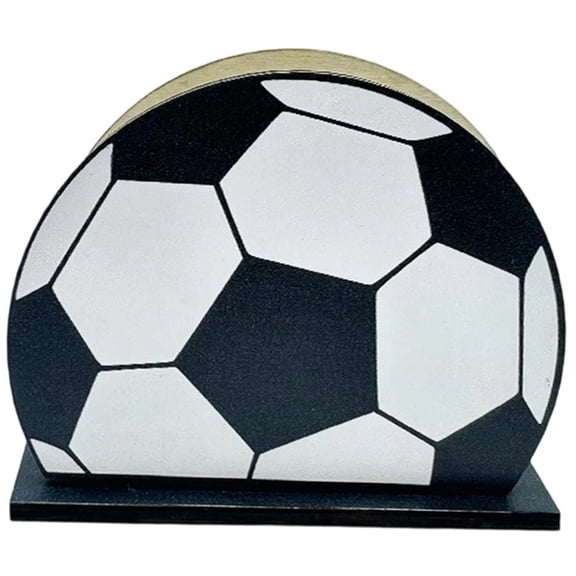 Yvsxxv Stylish Sports Napkin Rack Multi-Purpose Tissue Holder for Kitchen Counter, Dining Table Buffet Line Functional Decor for Home, Restaurant Party Venues