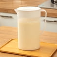 thumbnail image 1 of Ywbawe 2L Capacity BPA-Free Plastic Pitcher with Strainer Lid for Refrigerator Storage Cold Brew Tea Iced Drinks - 1 Count, 1 of 6