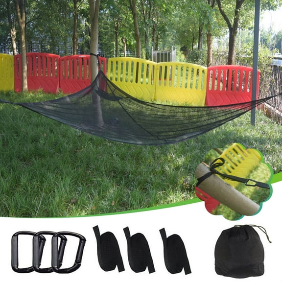 Ywbawe 3-Person Hammock Tent with 3-Point Suspension System for Outdoor Camping Backyard Use - 1 Pack