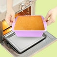 thumbnail image 1 of Ywbawe 6.5 Inch Square Silicone Baking Mold for Cakes Bread Jelly Desserts Non-Stick Foldable 1-Pack, 1 of 2