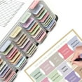 thumbnail image 1 of Ywbawe Bible Study Tabs, Scripture Index Tabs, Bible Reference Tabs for Easy Navigation, Customizable Book of the Bible Tabs, 6 Sheets, 1 of 6
