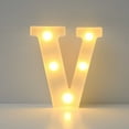 thumbnail image 1 of Ywbawe Christmas Alphabet Colored Lights, Holiday Party String Lights, Colorful Lighting for Festive Celebrations and Home Decor, 1 of 4