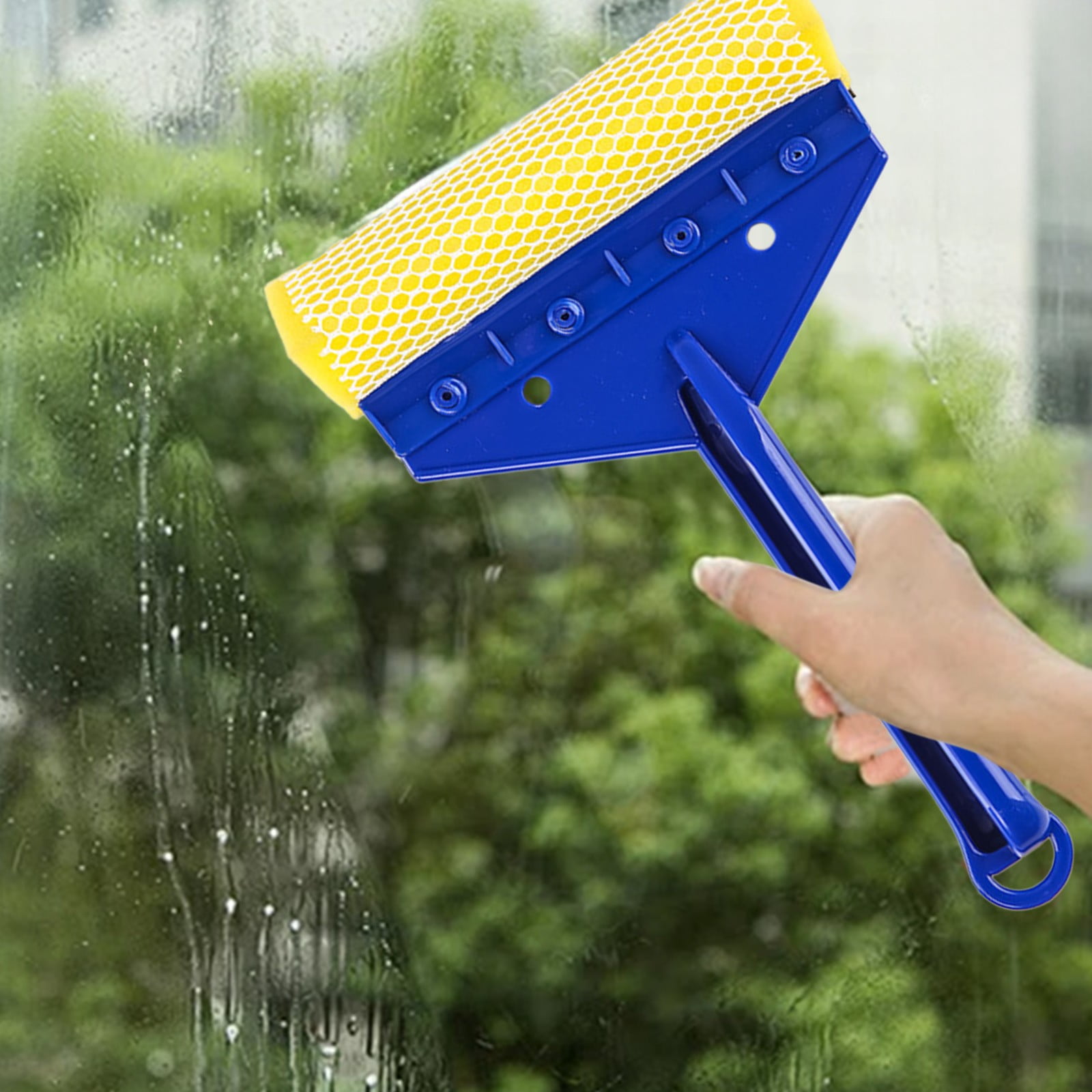 Ywbawe Clearance Short Handle Window Cleaner for Cars Push Water Wiper