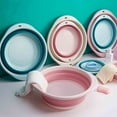 thumbnail image 1 of Ywbawe Collapsible Plastic Folding Basin for Travel Camping Portable Sink Tub 1-Pack, 1 of 3