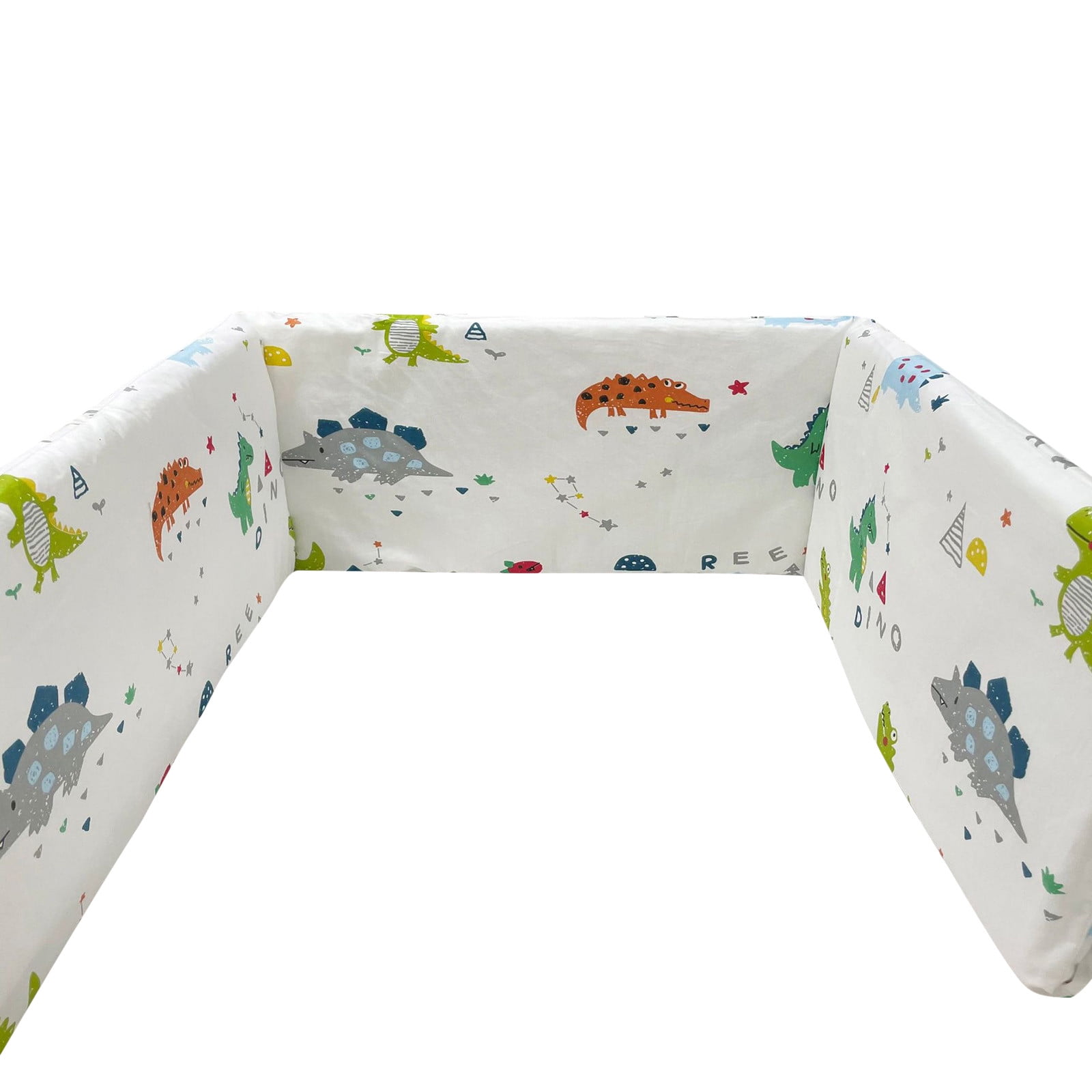 Ywbawe Crib Bumper Pads 4in1 Cotton Pads for Boys Girls,Safe Protector