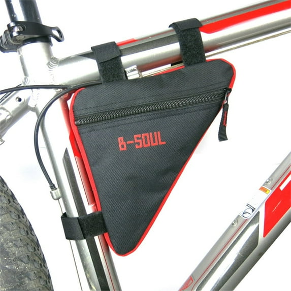 Ywbawe Front Frame Bike Bag Bicycle Top Tube Pouch, Cycling Phone Holder, Waterproof Saddle Pannier for Bike Accessories