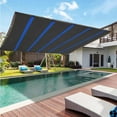 thumbnail image 1 of Ywbawe Heavy-Duty Mesh Shade Cloth for Patio Garden Pool Cover UV Block 90% Sun Protection 1-Pack, 1 of 7