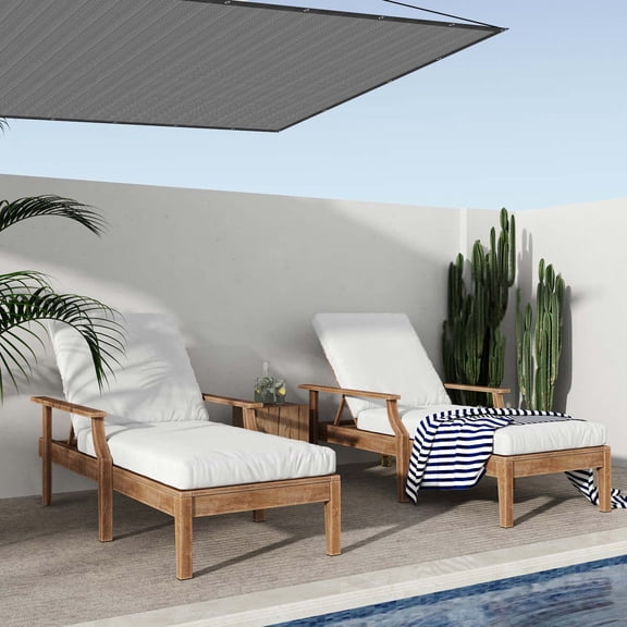 Ywbawe Heavy Duty UV Block Rectangle Sun Shade Canopy, Sun Protection Outdoor Shade Sail for Patio, Pool, Garden, Backyard, Carport, Waterproof Windproof Breathable