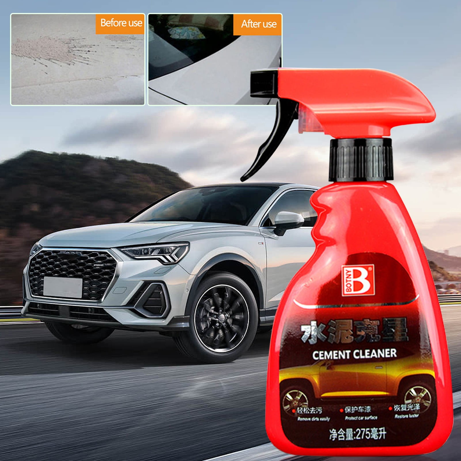 Ywbawe Industrial Strength Concrete Remover Gel, Dissolves Cement and