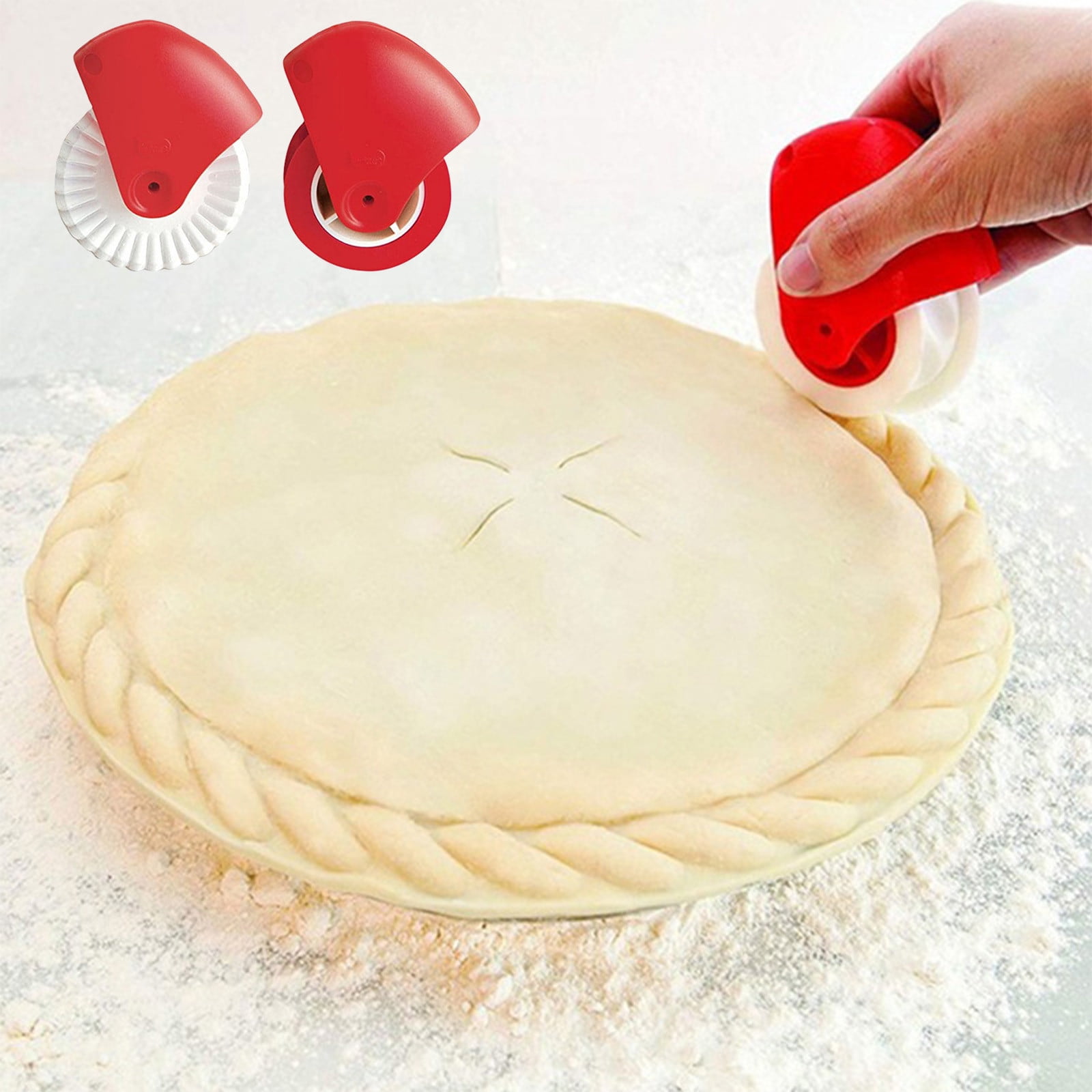 Ywbawe Kitchen Pasta and Pizza Cutting Wheel, Multifunctional Manual