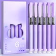 thumbnail image 1 of Ywbawe Liquid Ink Rollerball Pens Needle Point 0.5mm Fast Drying Waterproof Writing for Exams Office Notes 6-Pack, 1 of 6