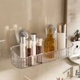 thumbnail image 1 of Ywbawe Medium Suction Cup Wall Mounted Shelf No Drill Bathroom Kitchen Storage Rack Organizer 1-Pack, 1 of 6