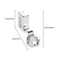 thumbnail image 1 of Ywbawe Quilting Ruler Foot Sewing Machine Presser Foot with 1/4 Inch Guide for Quilting Templates Accessory 1-Pack, 1 of 11