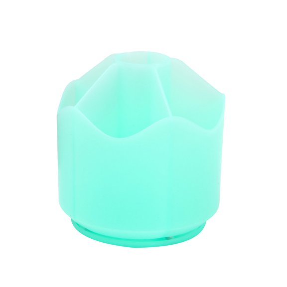 Ywbawe Rotating Desk Organizer with 6 Compartments for Office Supplies and Cosmetic Storage, 1 Count