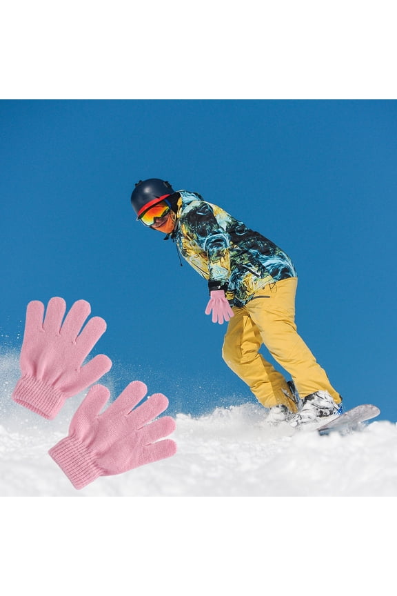 Split finger gloves, finger-separated gloves, acrylic split finger gloves, outdoors, 1 pair.