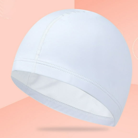Ywbawe Waterproof Polyurethane Swim Cap for Adults - Breathable Quick-Dry Pool Swimming Hat, 1 Count