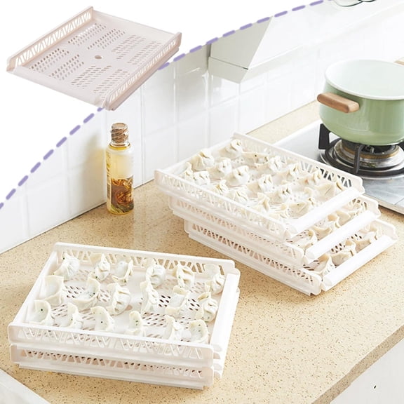 Ywbawe White Plastic Stackable Drawer Organizer Panel for Closet Office Kitchen Storage 1-Pack