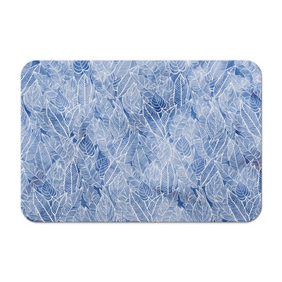 Ywionf Bath Mats Rectangular Absorbent and Non-slip Bath Mats