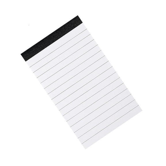 Ywmsfl 1/5/10 Pcs A7 Lined Paper Pads Small Note Pad Pocket Notebook Scratch Pads