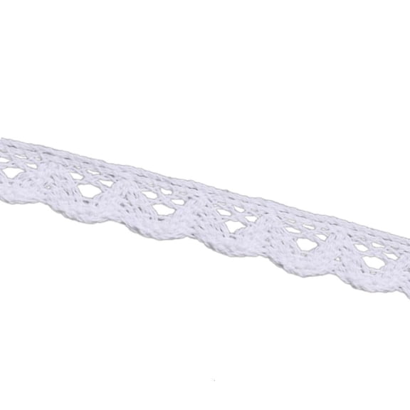 Ywmsfl 1.5Inch Soft Cotton Lace Trim for Crafting Projects - Skin-Friendly Decorative Ribbon for Apparel and Home Decor