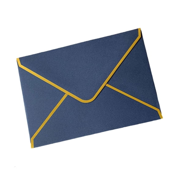 Ywmsfl 100 Additional 5x7 Black Envelopes A7 Size Elegant Split toe Wedding Graduation Party Invites