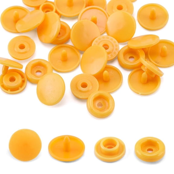Ywmsfl 1000Pieces Colorful Resin Press Button 12mm Press Button Fasteners Studs Button for Clothing Diaper Bibs